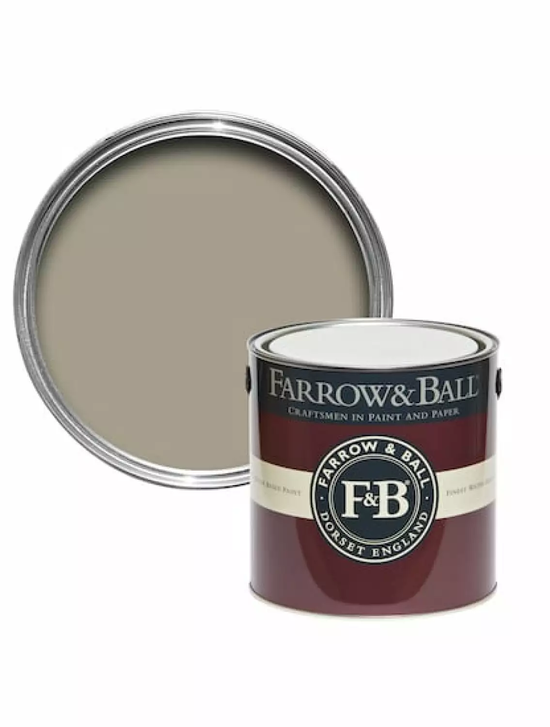 Farrow & Ball Modern Eggshell Light Gray No.17 750ml-image