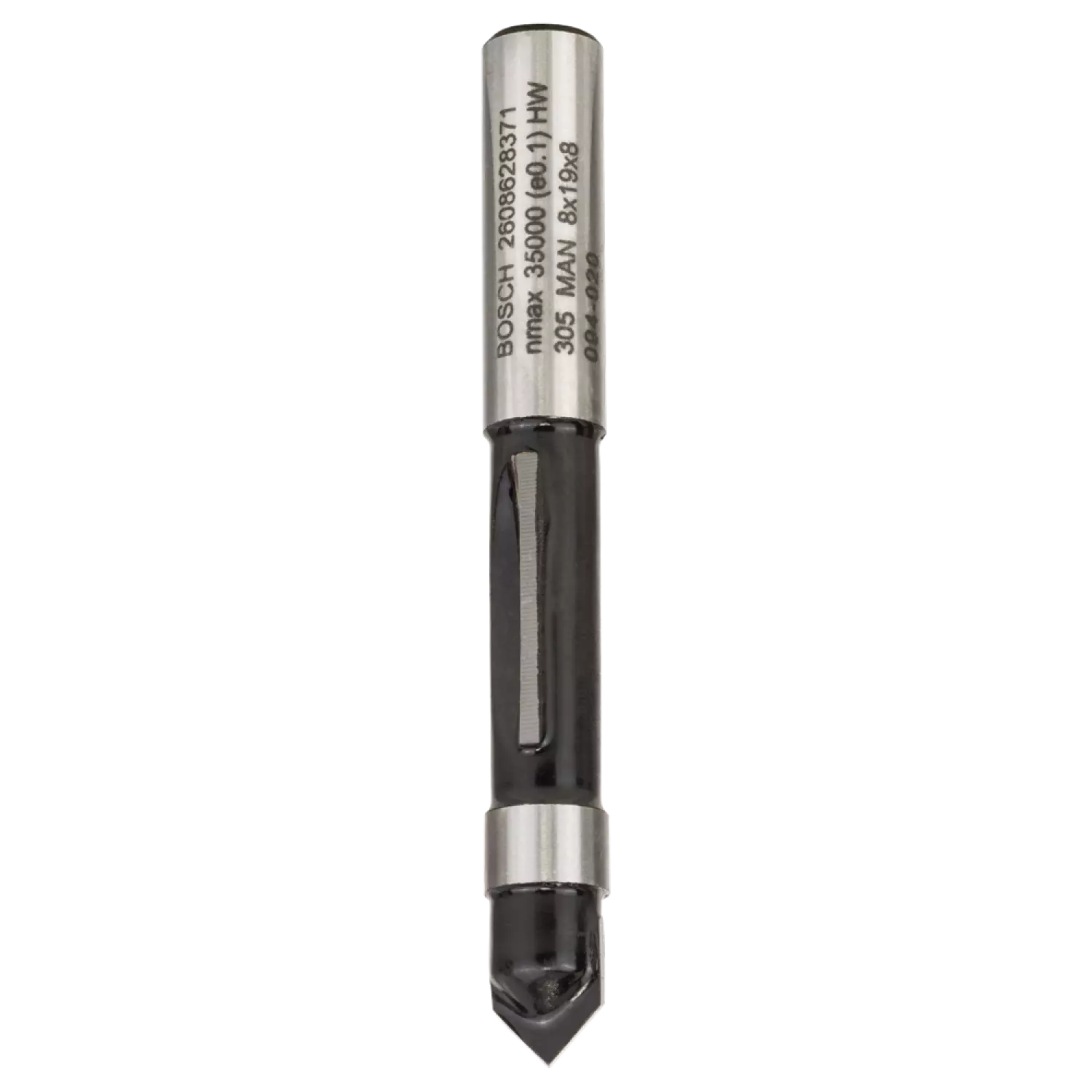 Bosch 2608628371 - Fraise à copier 8 mm, D1 8 mm, L 19 mm, G 66 mm-image