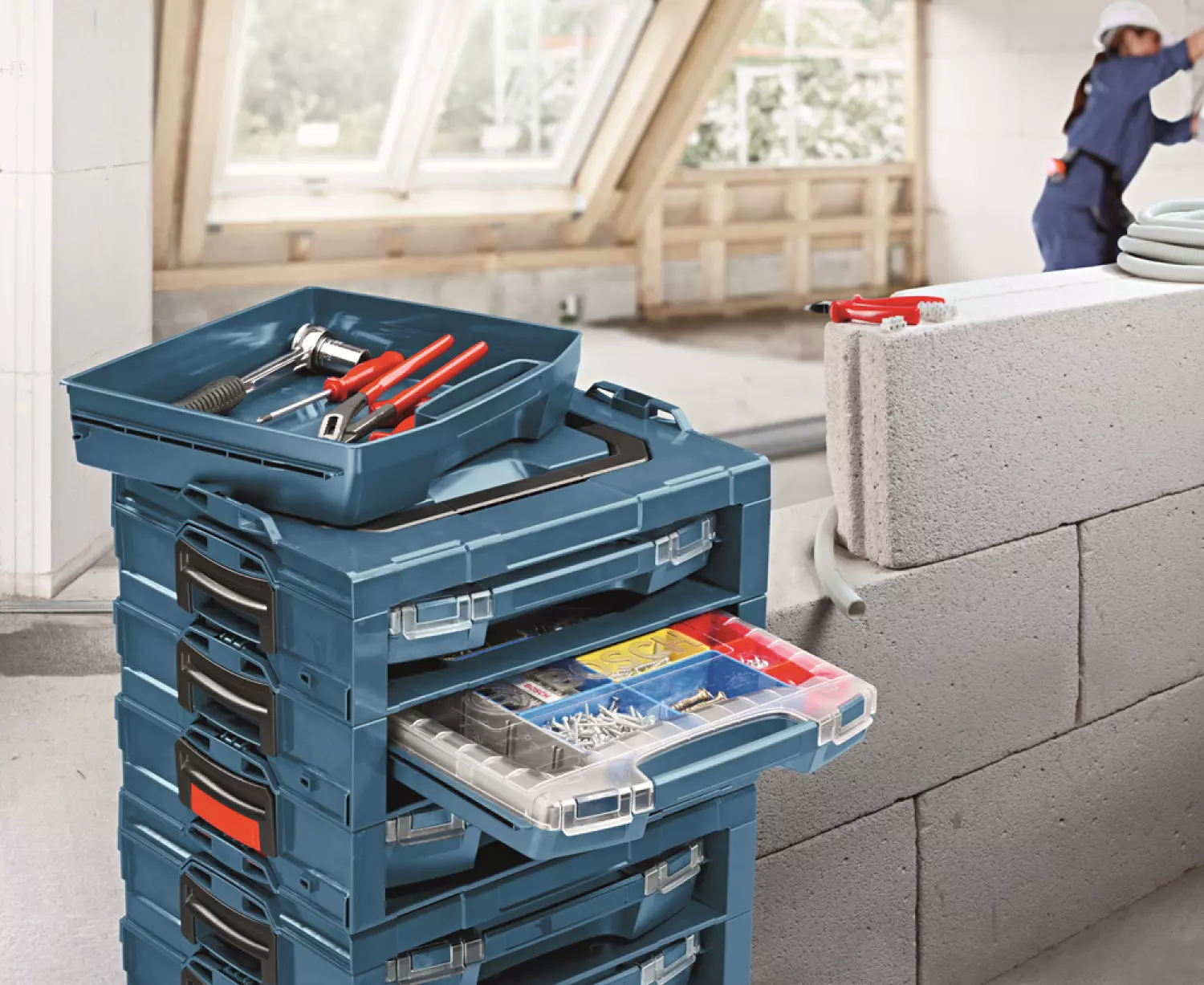 Bosch 1600A001SD - Accessoires Systèmes I-Boxx Lade Ls-T 72-image