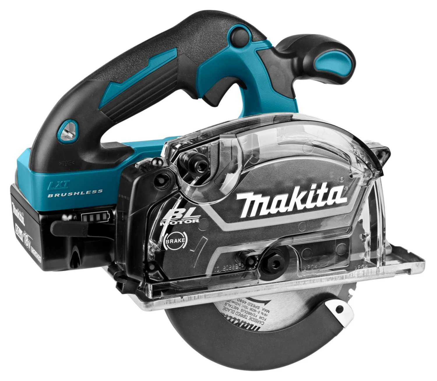 Makita DCS553Z Scie circulaire sans-fil - 18V Li-ion - 150 mm - Brushless - Machine seule-image