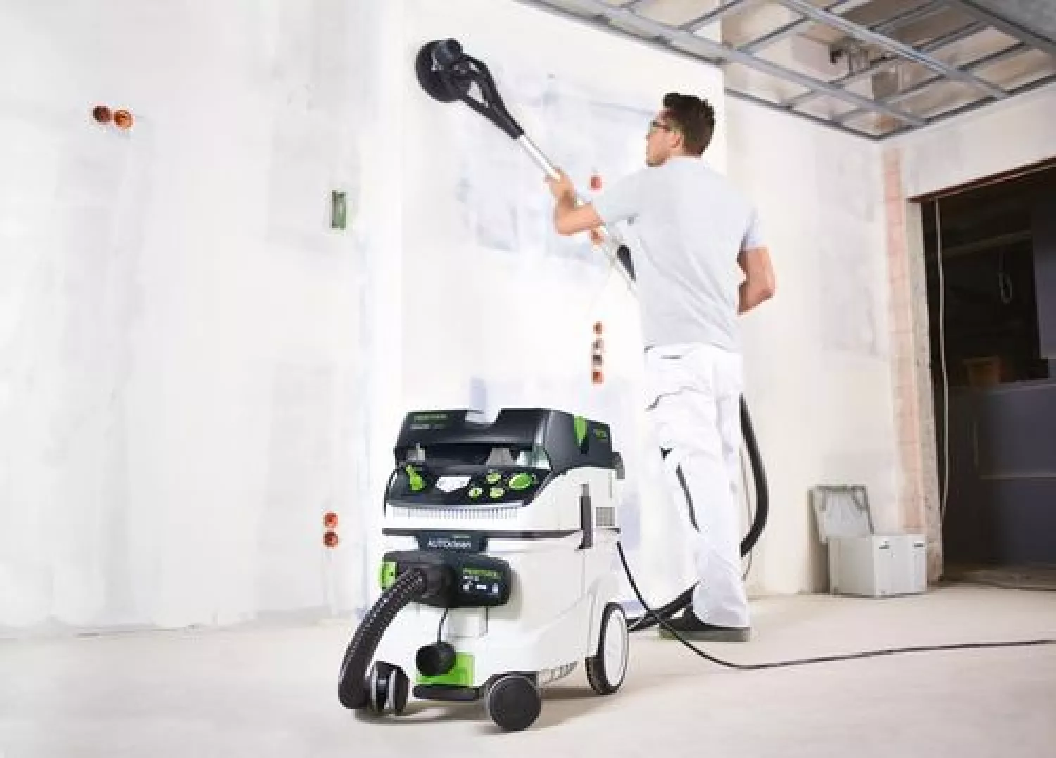 Festool LHS-E 225/CTM36/SET Wandschuurmachine incl. accessoires in tas - 400W - 225mm-image