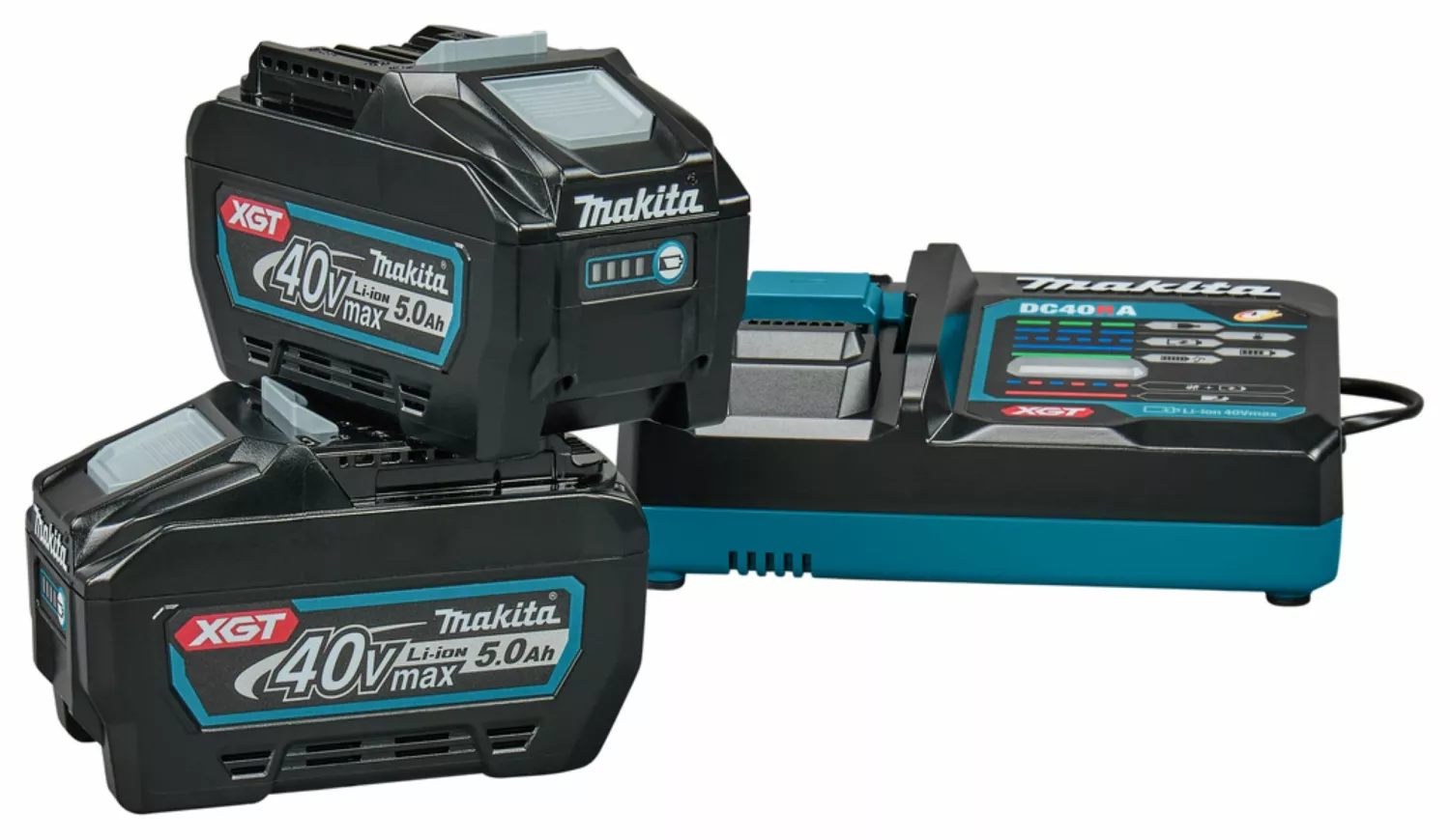 Makita Batterie Kit de démarrage XGT DC40RA / 2x BL4050F-image