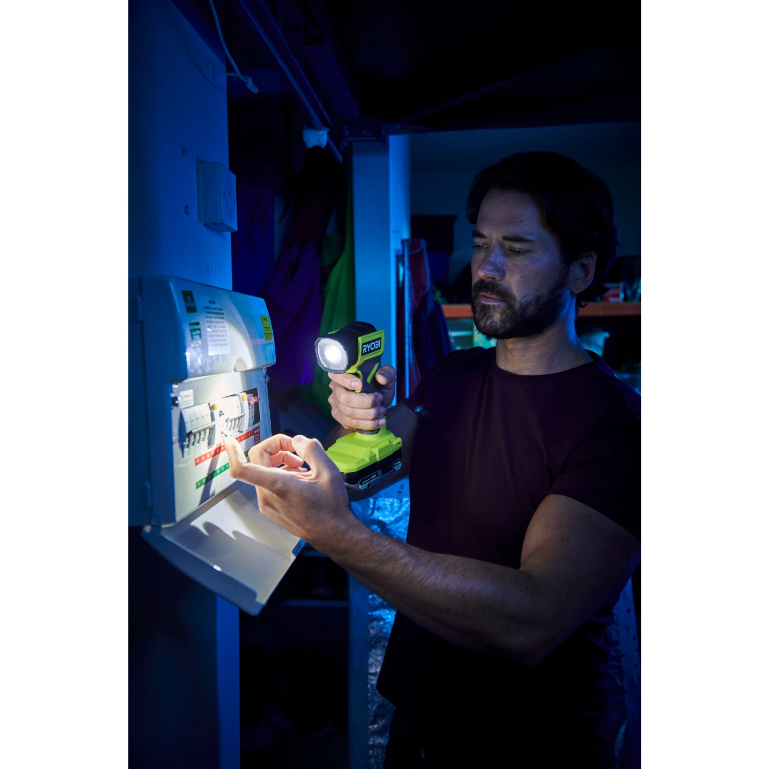 Ryobi RLF18-0 One+ 18V Accu Zaklamp body - 280lm-image