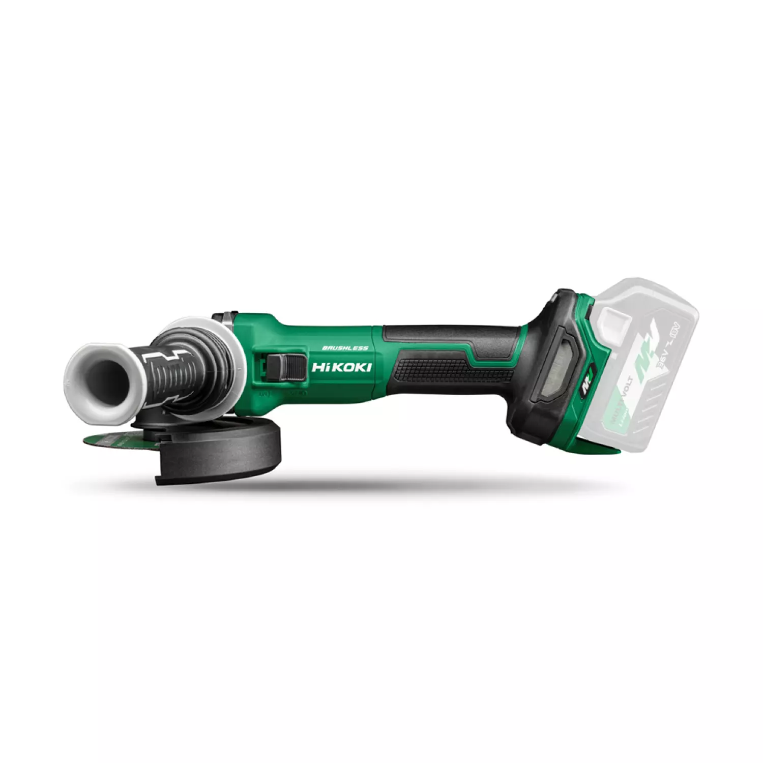 HiKOKI G3613DVEW4Z Meuleuse d'angle Machine seul 36V Batterie 125mm-image