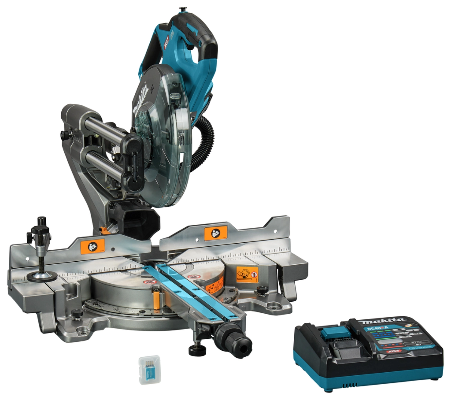 Makita LS002GM101 40V Max Li-Iion Accu radiaal afkortzaag set (4.0Ah accu)-image