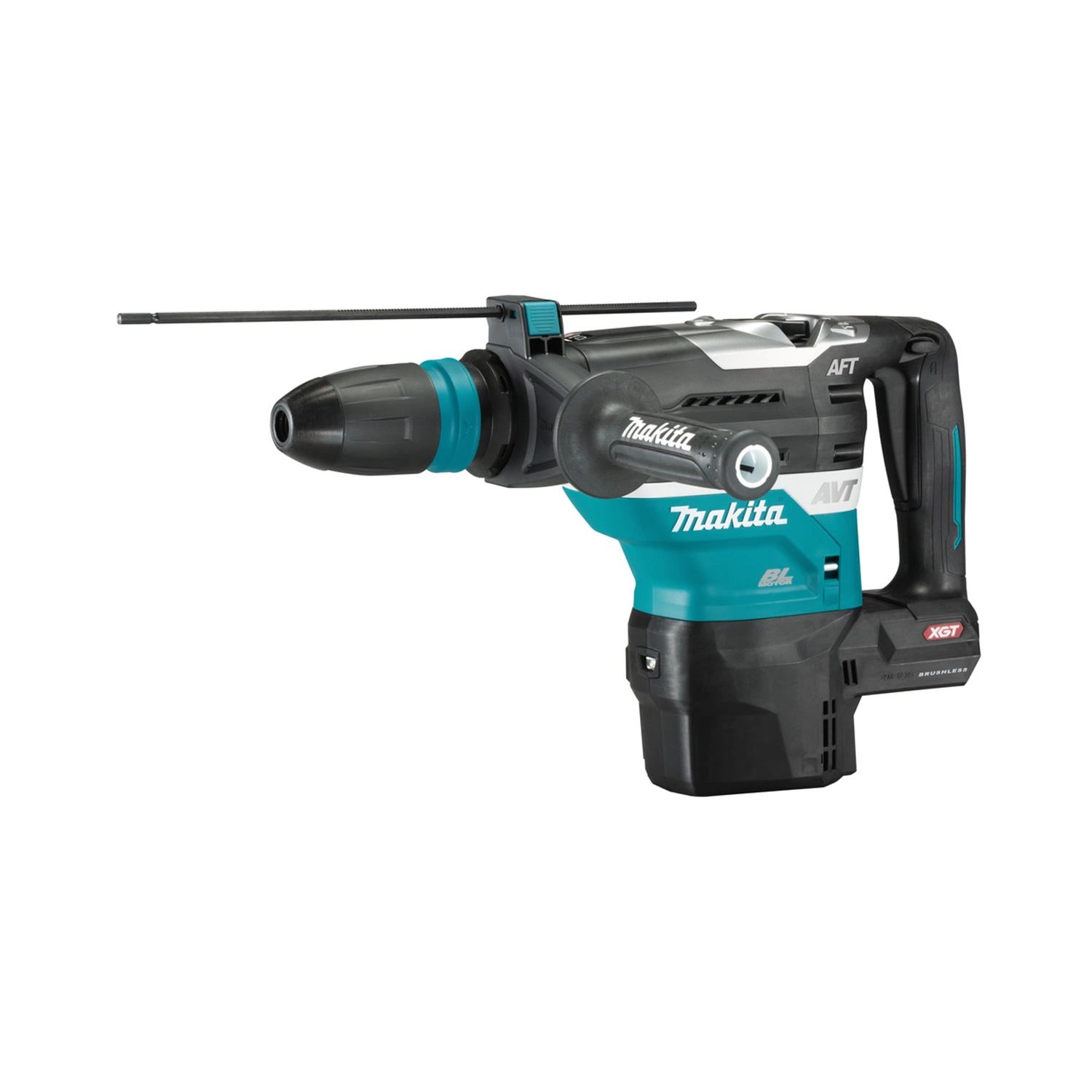 Makita HR005GU201 XGT 40V Max Batterie SDS-Max Marteau combiné set (2x 4,0Ah) dans un coffret-image