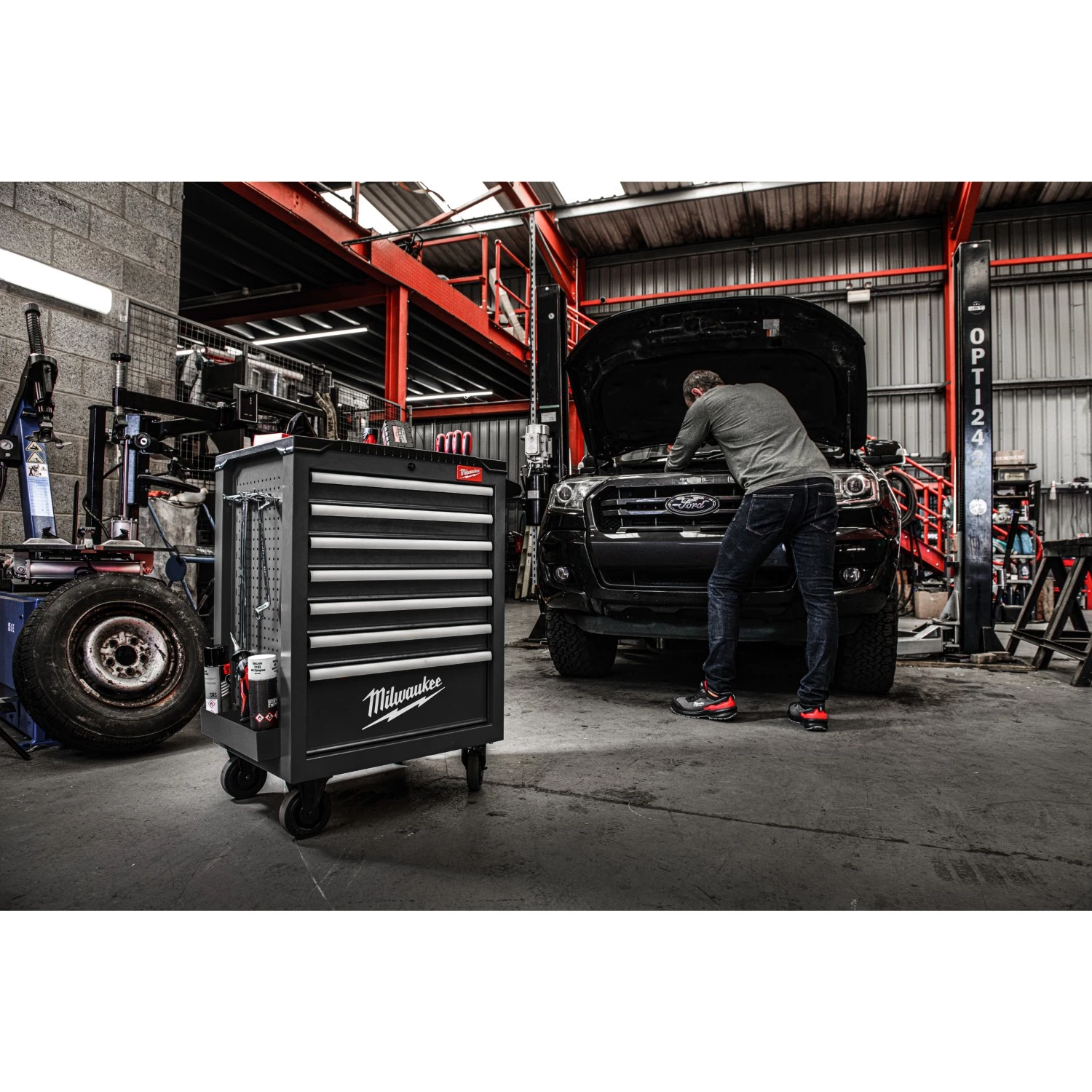 Milwaukee 4932500742 TOOLGUARD™ SRC30-2 Stalen Gereedschapswagen  - 30" / 78 cm-image