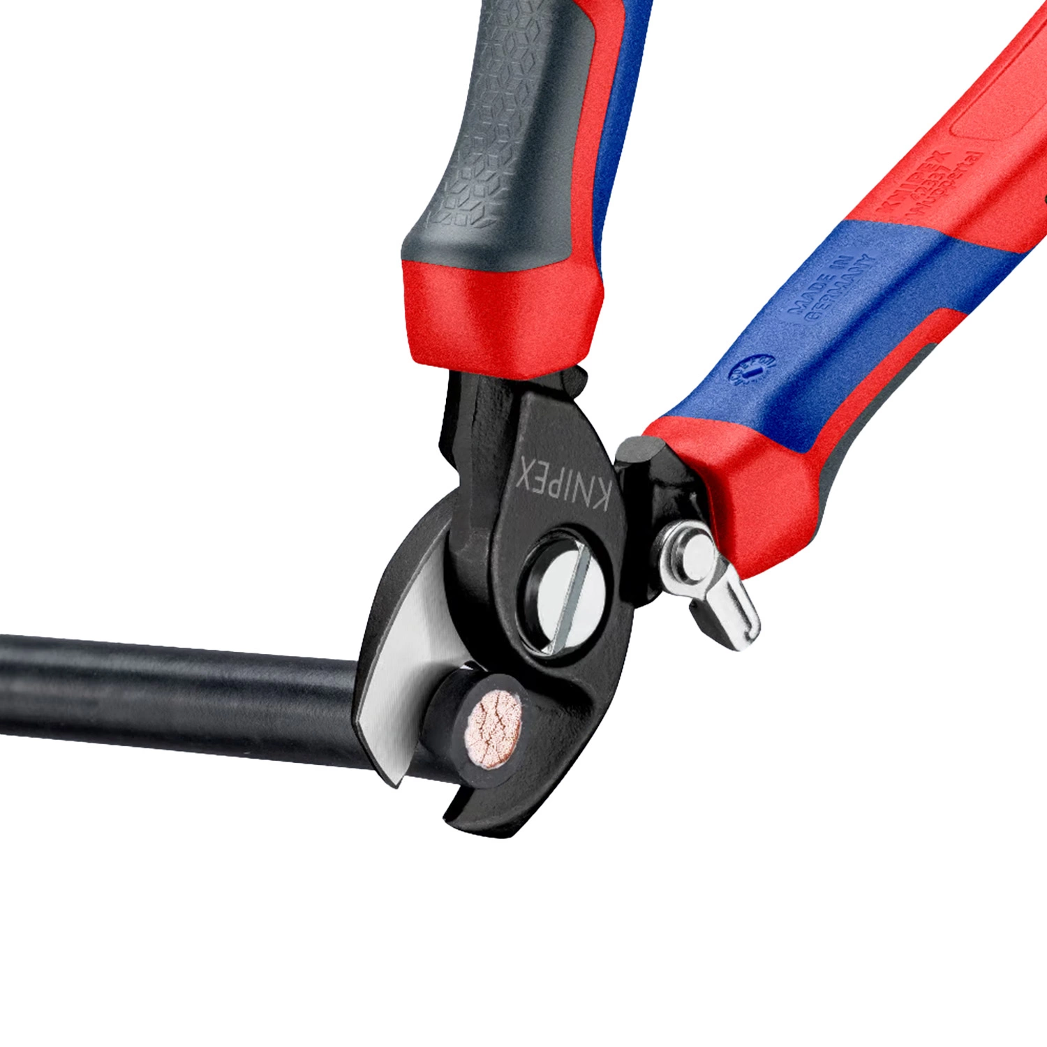 Knipex 9522165 Kabelschaar met openingsveer - 165mm-image