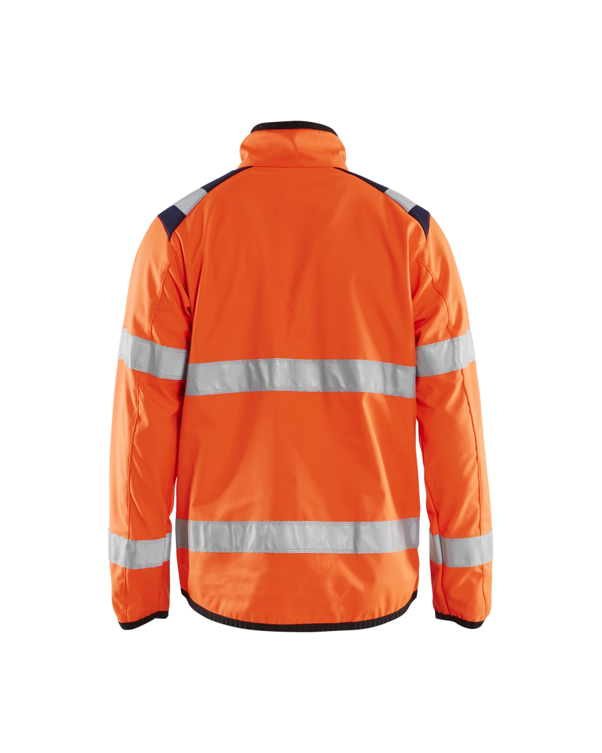 Blåkläder 4877 Softshell jack High Vis - high-vis oranje/marineblauw - M-image