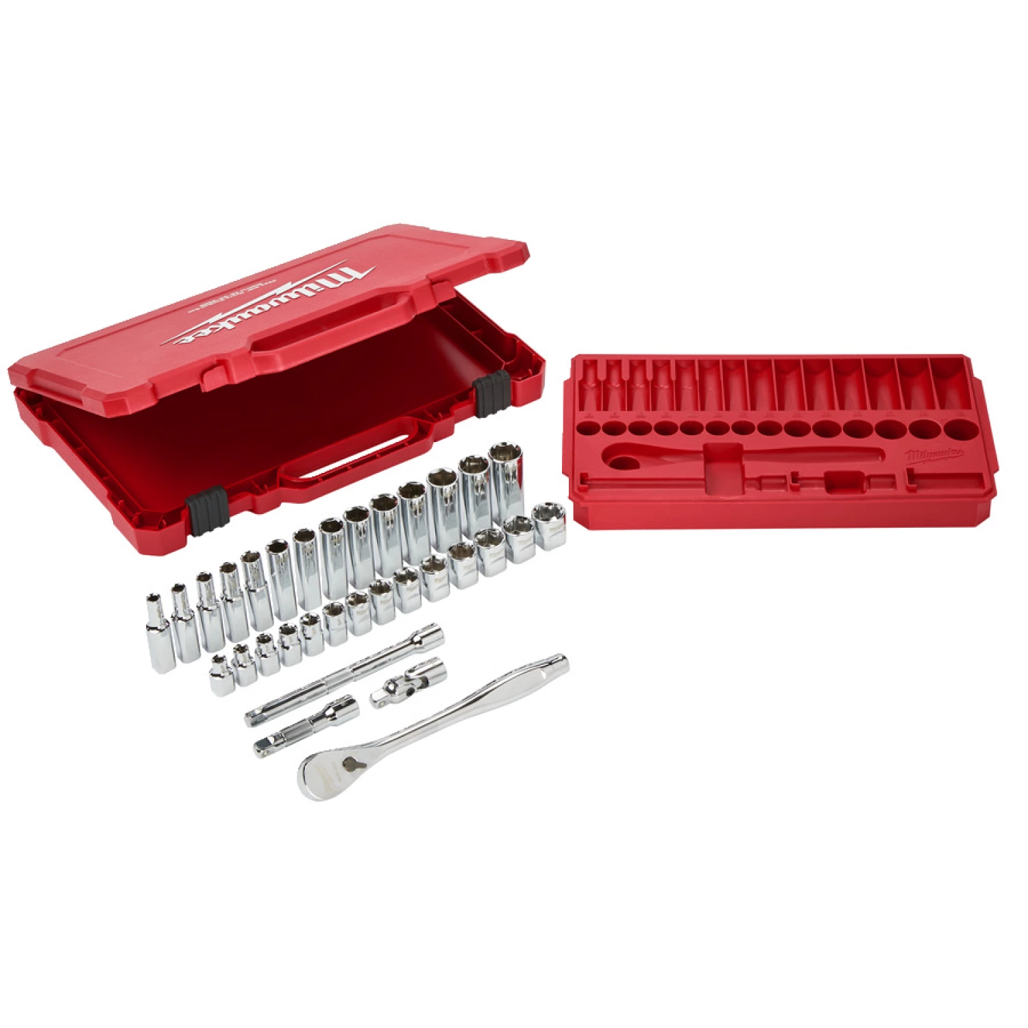 Milwaukee 4932464945 32-pcs boulonsset - métrique - 3/8"-image