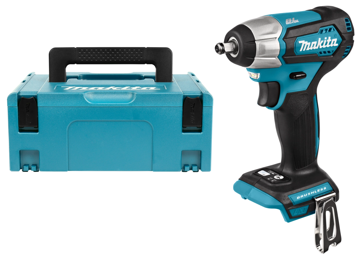 Makita DTW180ZJ 18V Li-Ion Accu slagmoersleutel body in Mbox - 180Nm - 3/8" - koolborstelloos-image