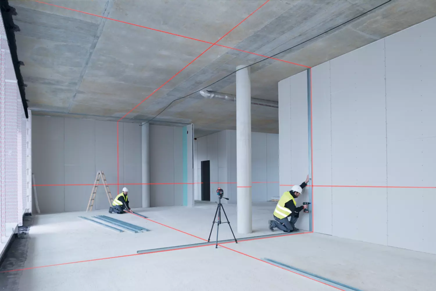 Bosch GLL 3-80 Laser à lignes croisées dans un coffret - 40 m-image