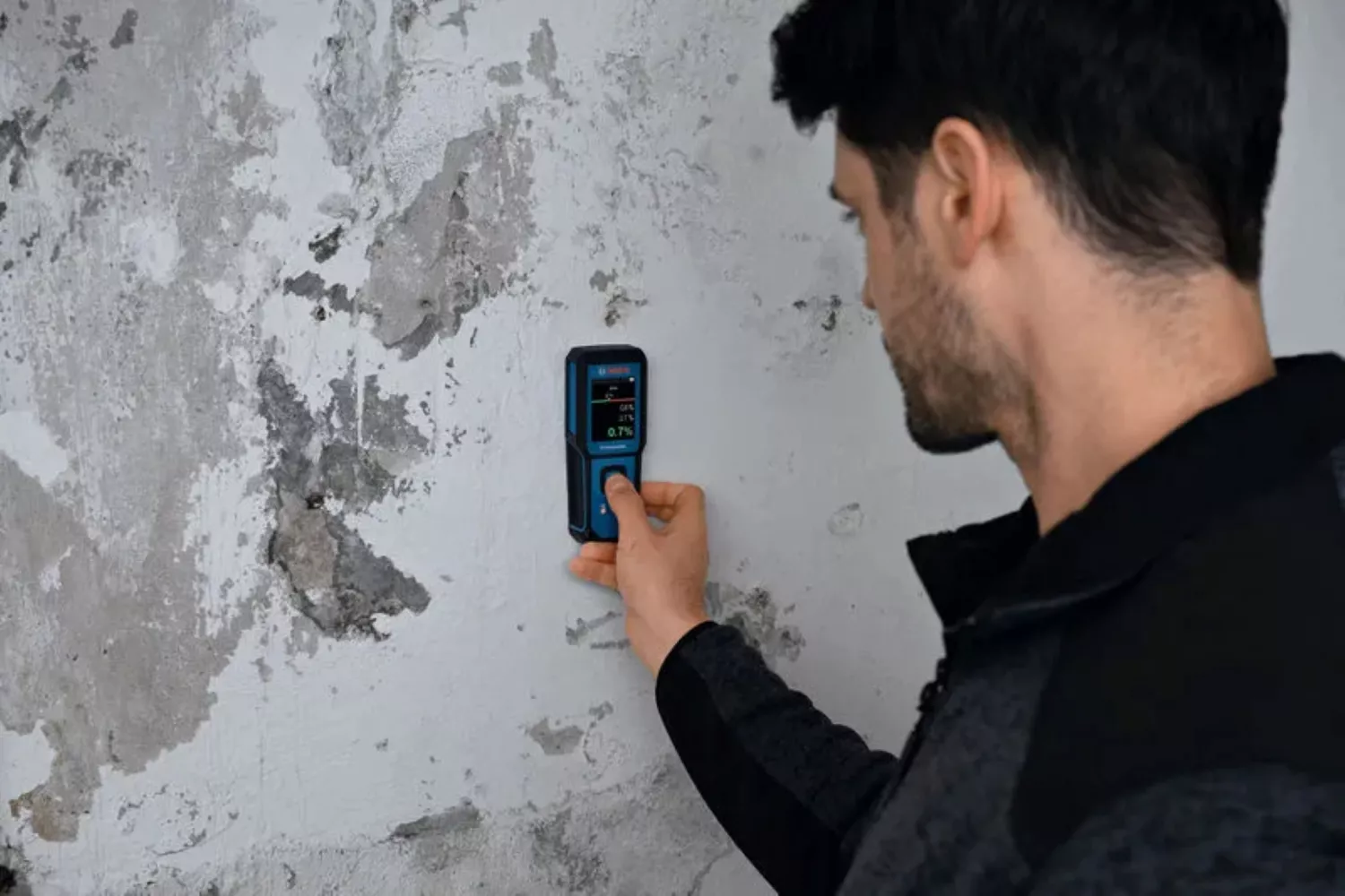 Bosch GMM 1-15 Houtvochtmeter in opbergtas-image