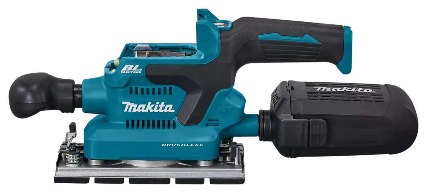 Makita DBO381ZU 18V Li-ion accu vlakschuurmachine body met AWS zender - 93x230mm - koolborstelloos-image