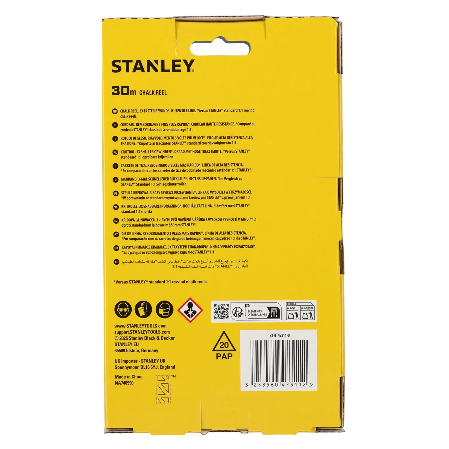 Stanley STHT47311-0 Slaglijnmolen - 30m