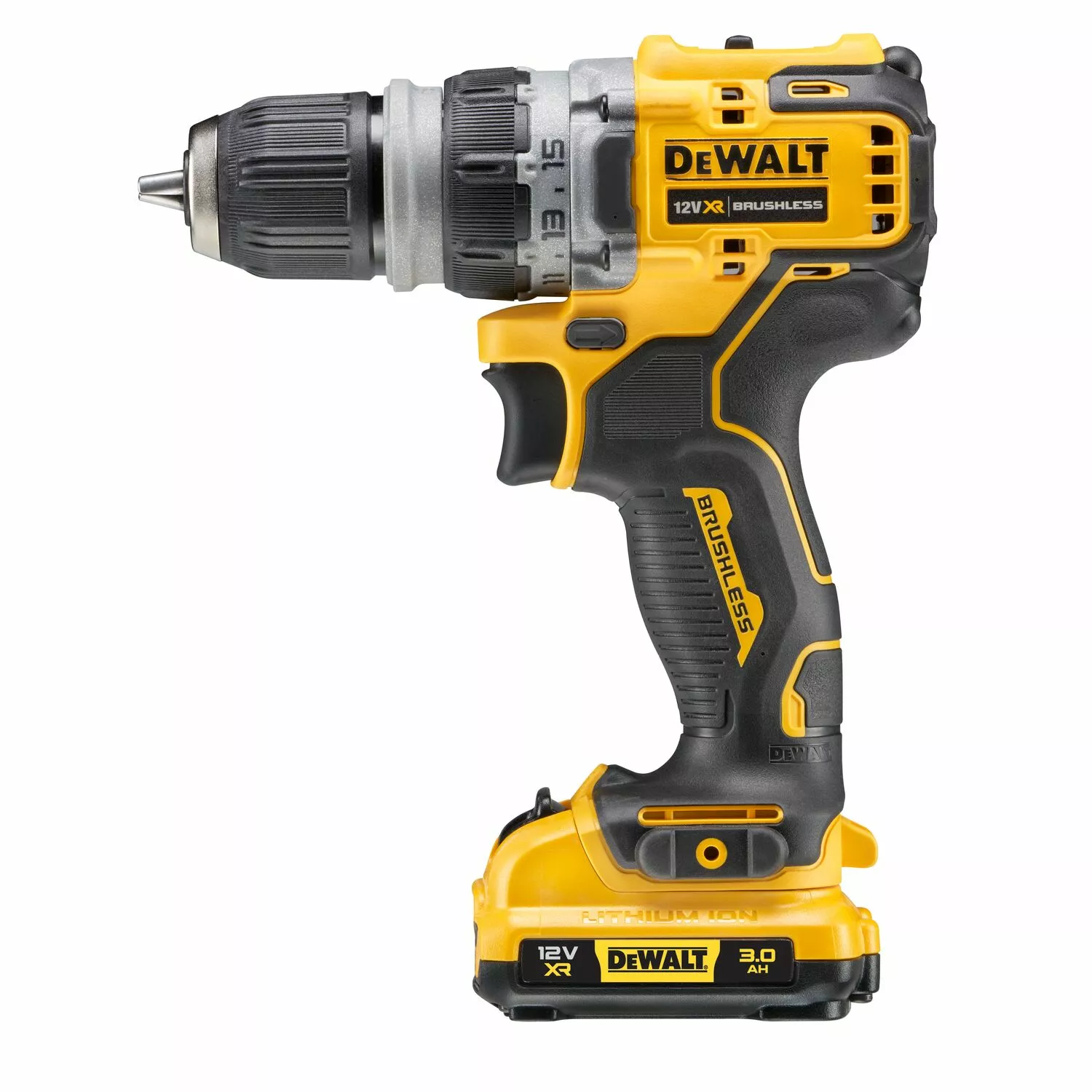 DeWALT DCD703L2T 12V Li-ion Accu Schroefboormachine set (2x 3.0Ah) Multi-head in TSTAK koffer-image