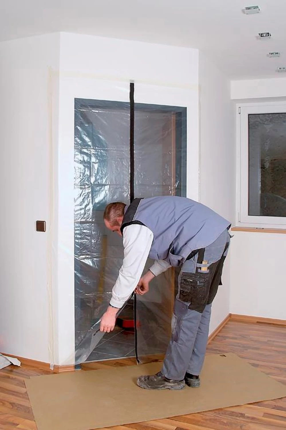 Wolfcraft 4005000 Porte anti-saleté - avec fermeture éclair-image