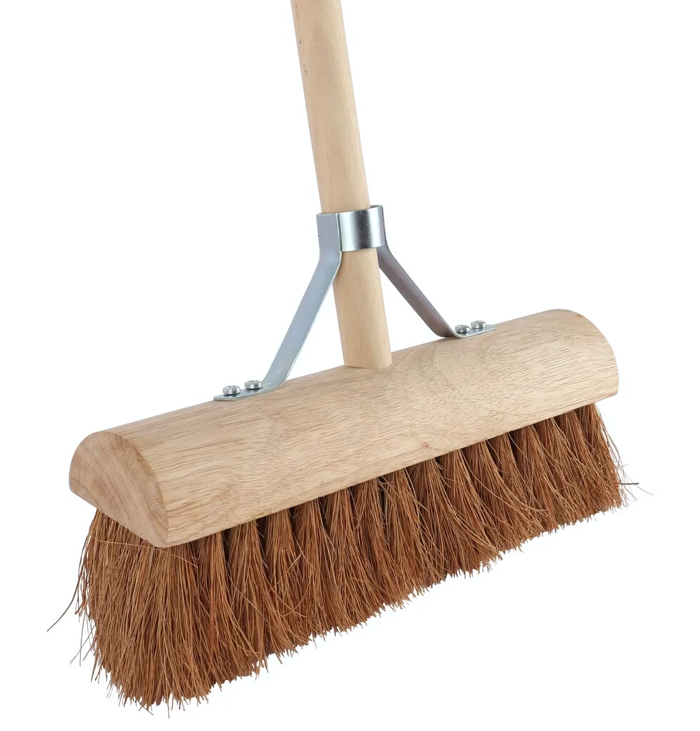 Talen Tools BB33C Kamerveger - Kokos - 30cm- Houten steel - 150cm