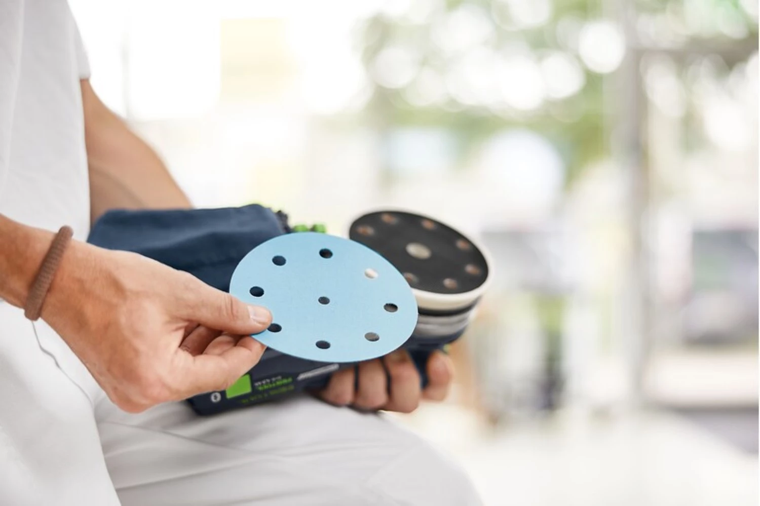 Festool ETSC 2 125 4 I-Plus 18V Accu ponceuse excentrique (2x 4Ah) dans systainer - 125mm-image