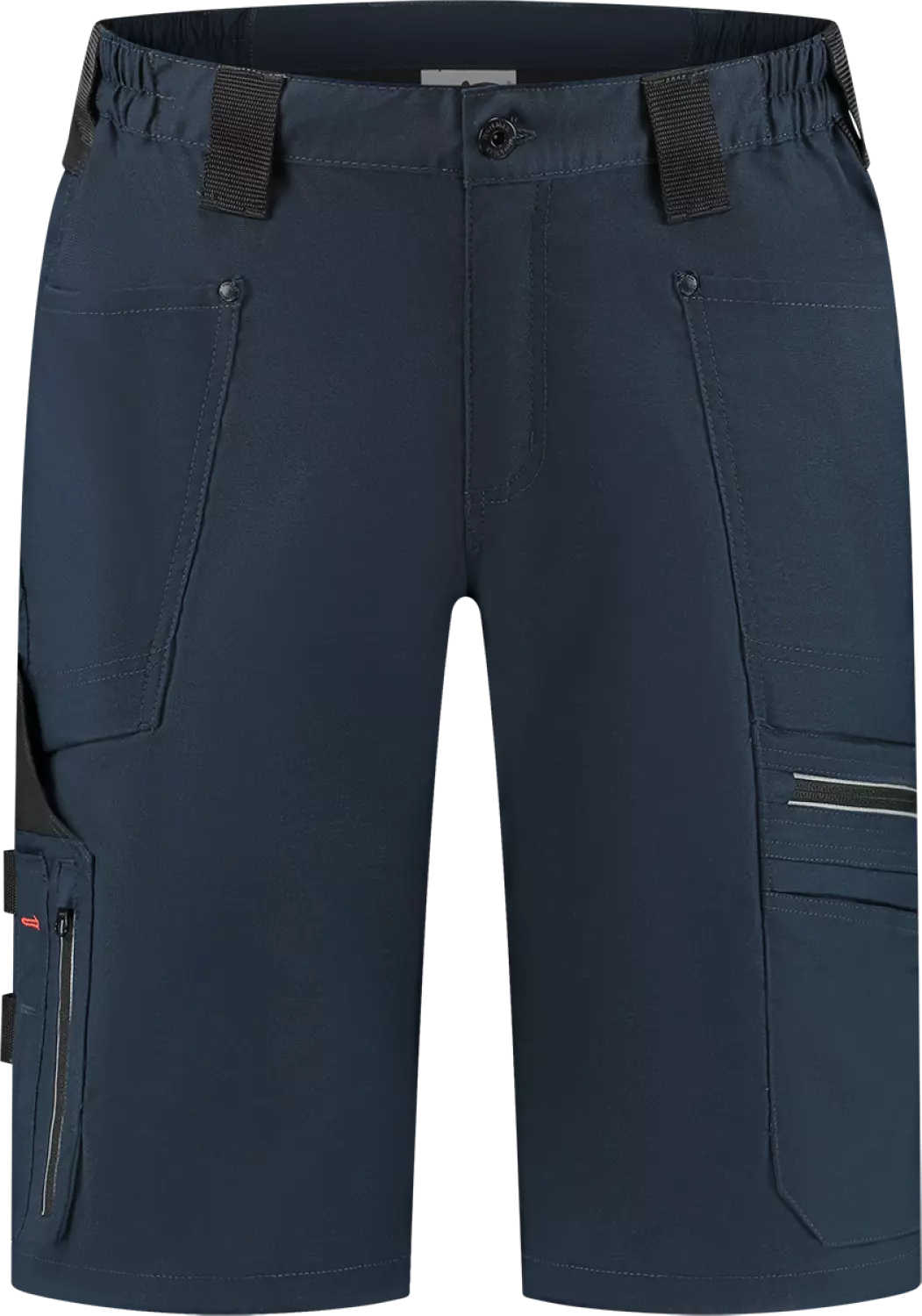 Workman 9023 STRETCH Bermuda Werkbroek P2S - Navy / Black - Maat 50 (34/34)-image