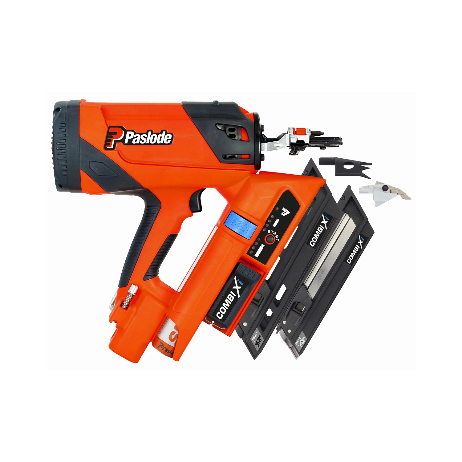 Paslode Combi XI 2-in-1 Tacker op gas set in koffer - 50-90mm-image