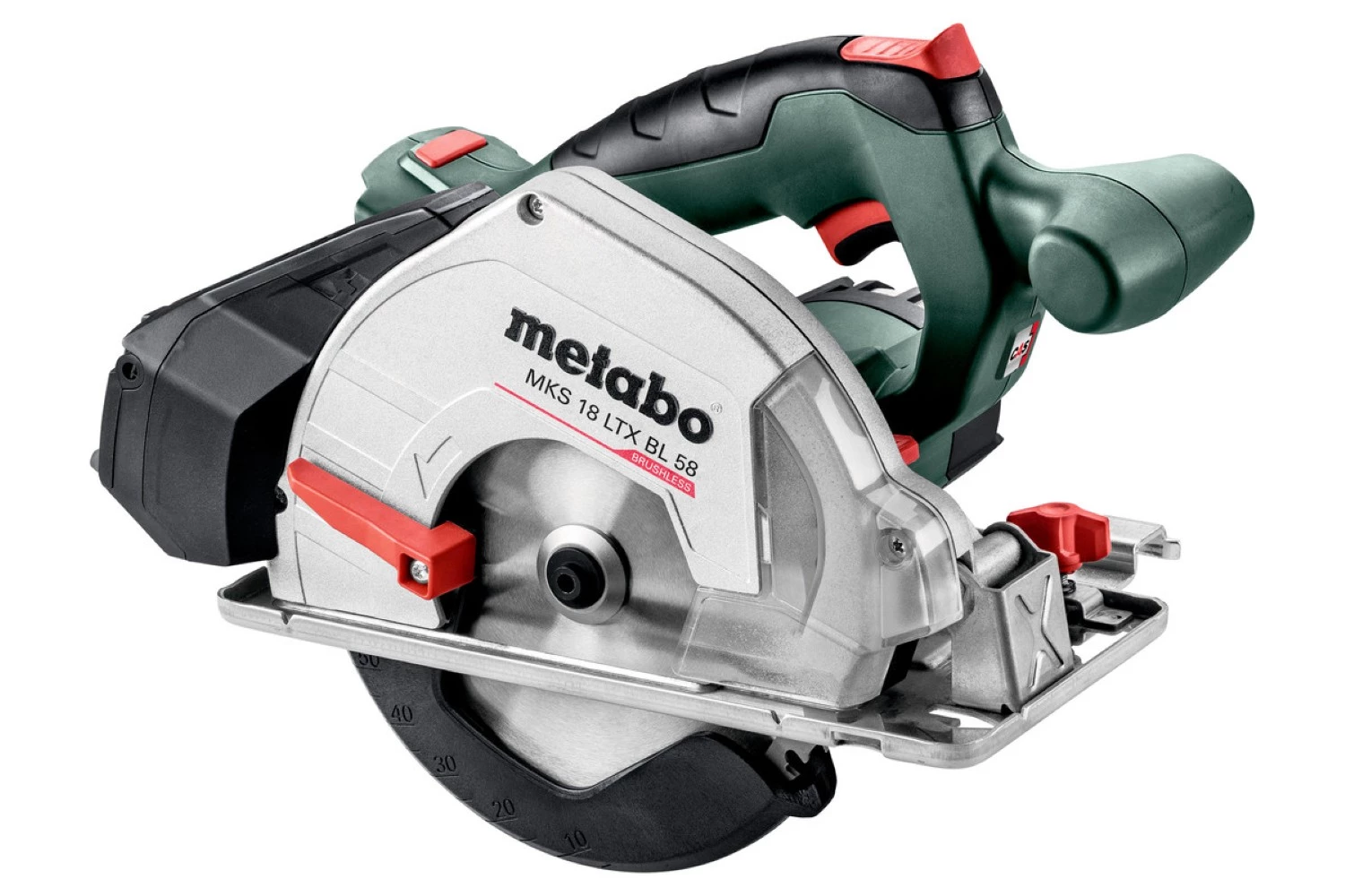 Metabo MKS 18 LTX BL 58 18 V Li-ion Scie circulaire pour métaux sans fil dans MetaBox - 165 mm-image