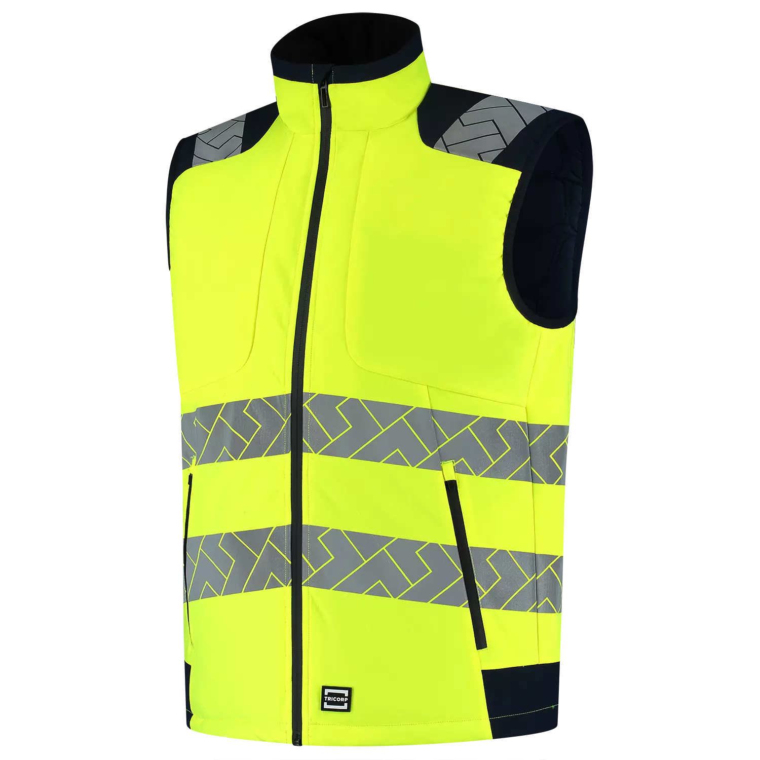 Tricorp 406110 Bodywarmer High Vis Redefined - FluoryellowInk - XL-image