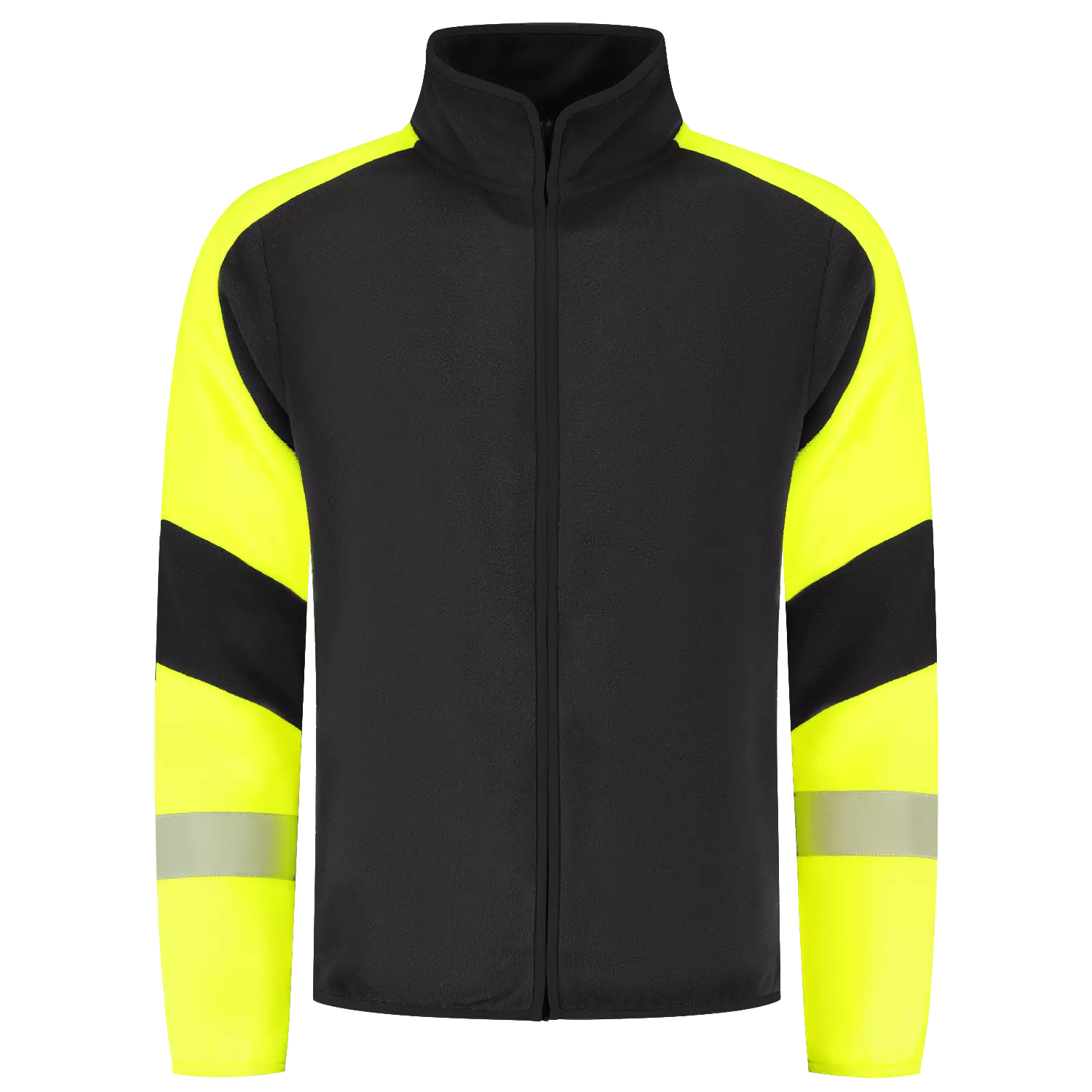 Tricorp 306119 Fleecejack Reflective Redefined - BlackFluoryellow - S-image