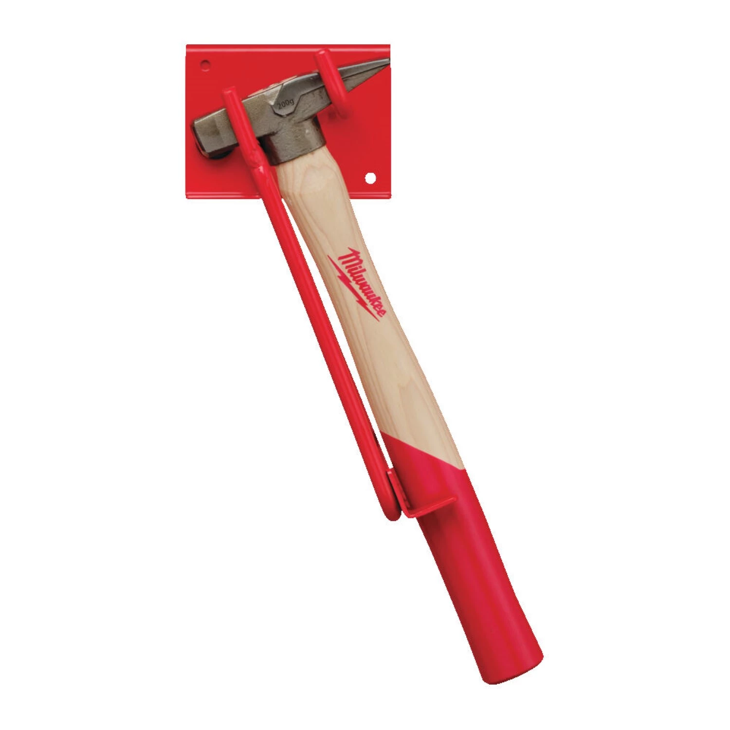 Milwaukee 4932478666 Marteau d'établi - manche en bois - 200 grammes-image