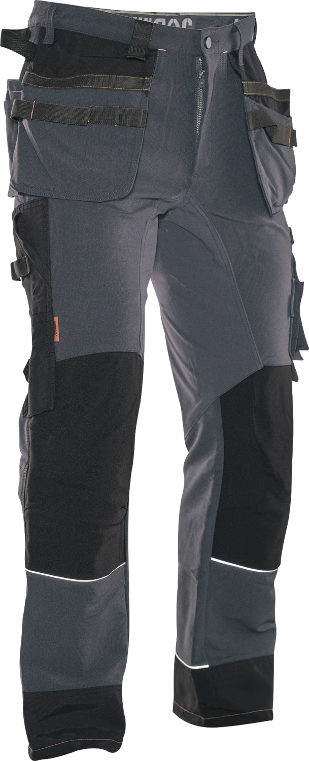 Jobman 2191 Werkbroek Stretch - Maat 44 - Grijs/Zwart-image