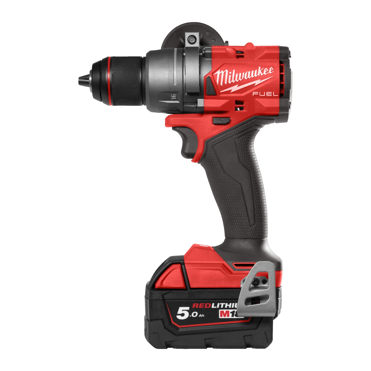 Milwaukee M18 FDD3-502X FUEL™ boorschroefmachine (2x 5.0 Ah accu) in HD box - 158Nm - 18V-image