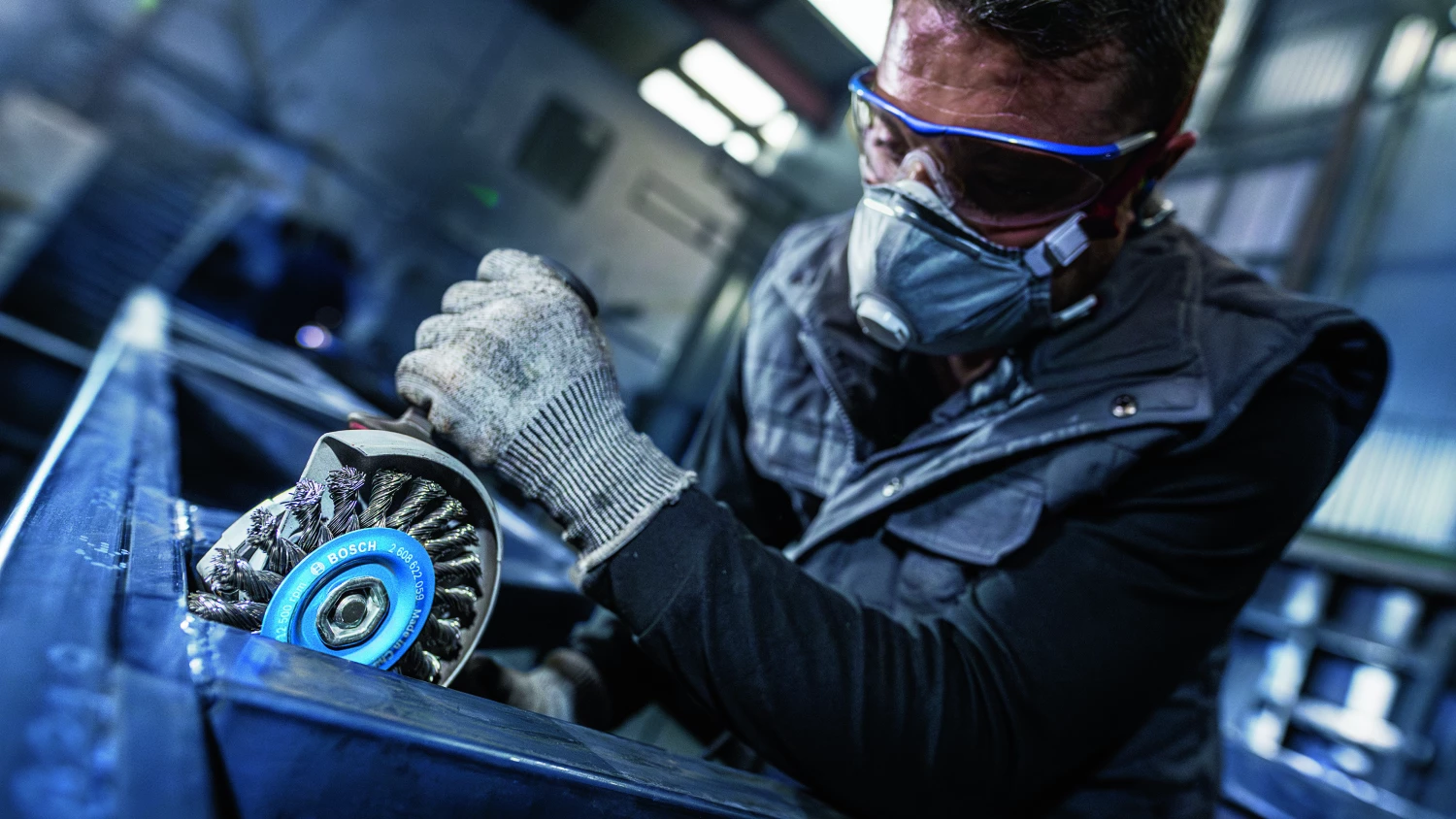 Bosch 2608622059 - Brosse Circulaire 115 x 0,5 x 12 mm, M14-image