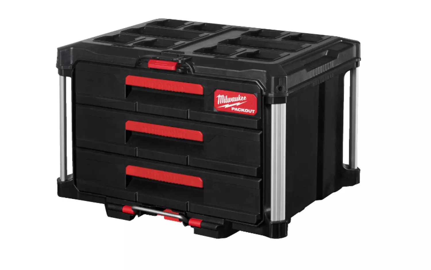 Milwaukee 4932472130 Packout gereedschapskoffer met 3 lades-image