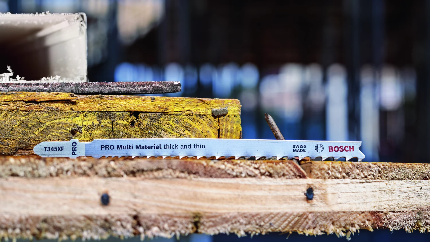 Bosch 2608634994 / T 345 XF BiM Decoupeerzaagblad Progressor - Hout / Metaal (5st)-image