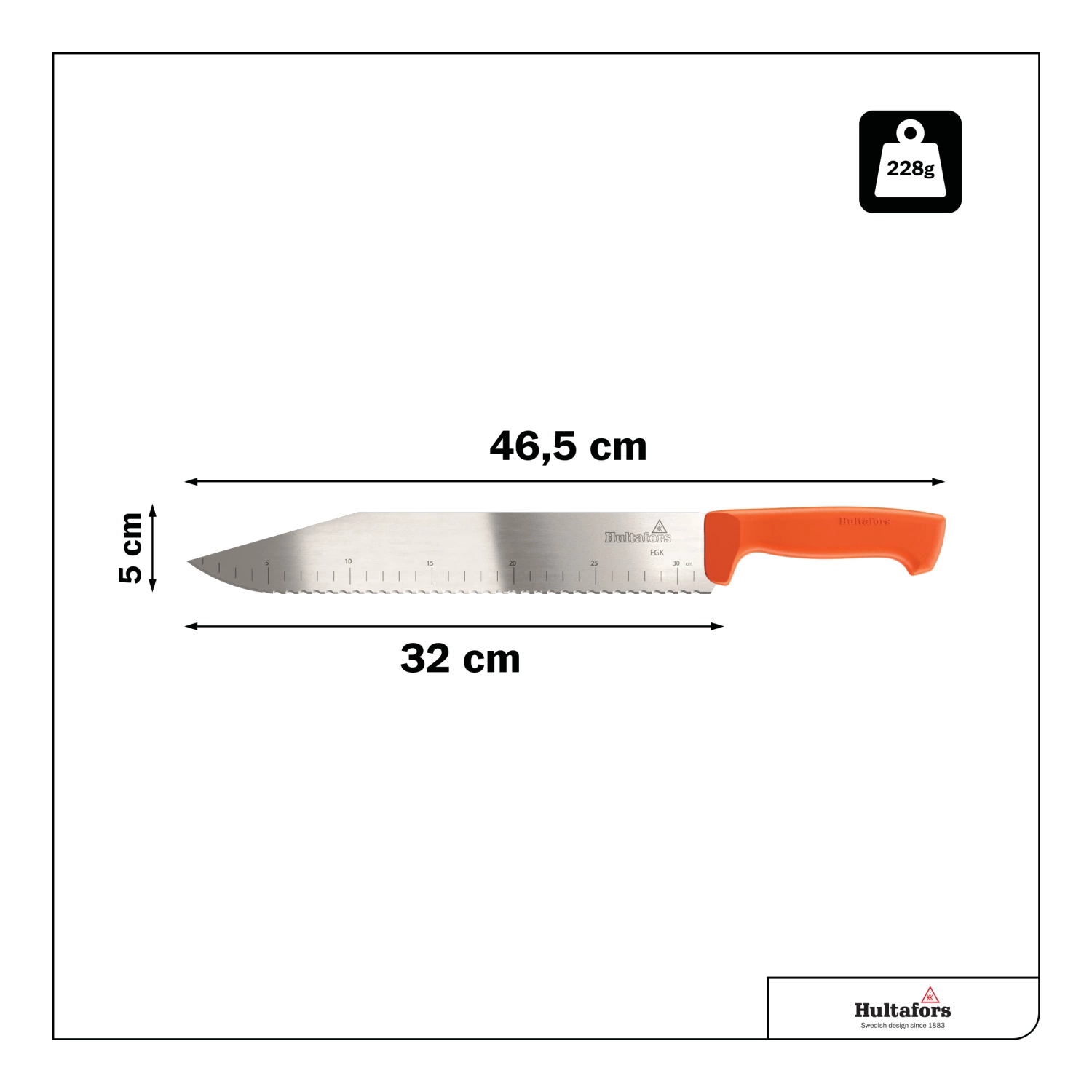 Hultafors FGK Couteaux solide-image