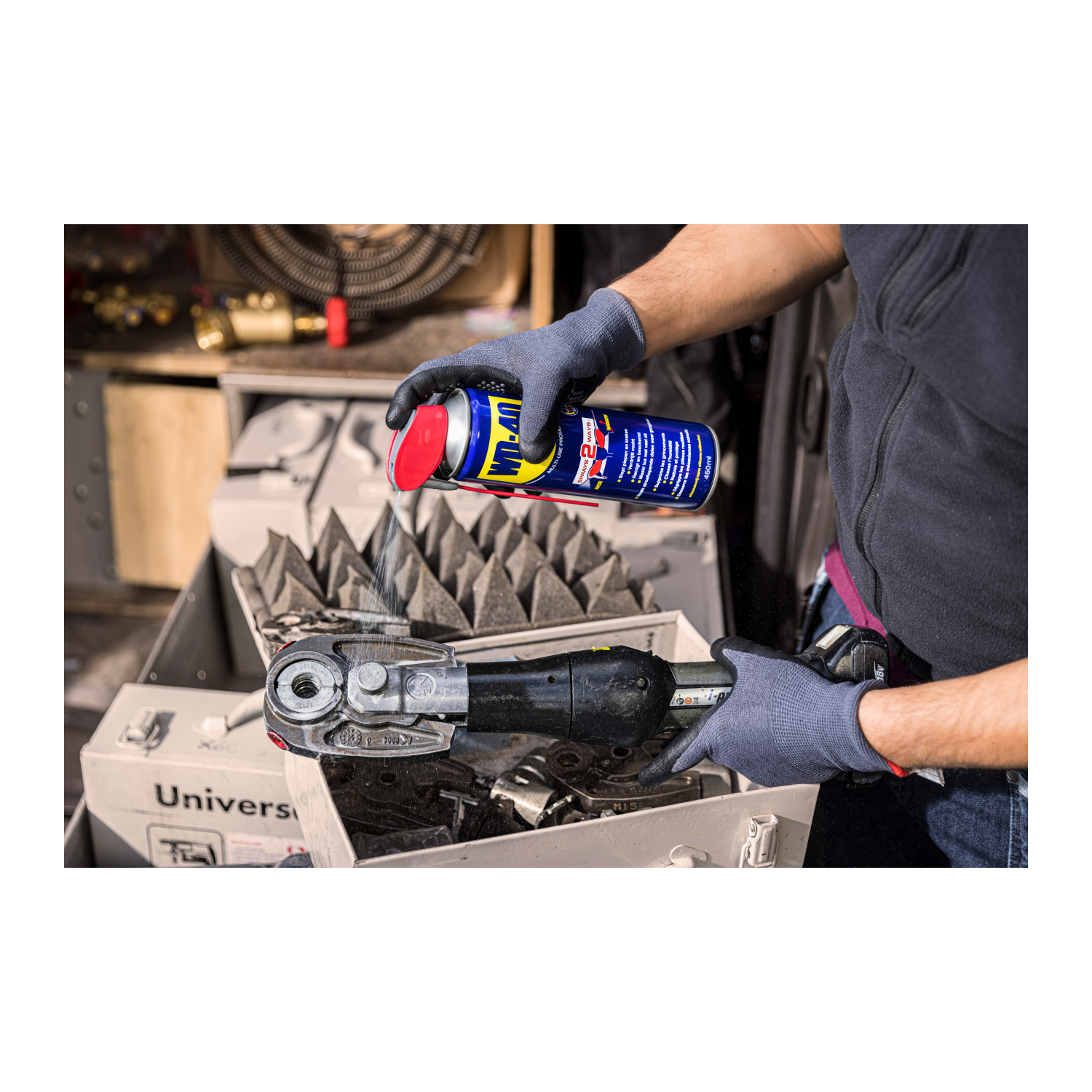 WD-40 31037 Multispray met smart straw - 450 ml-image