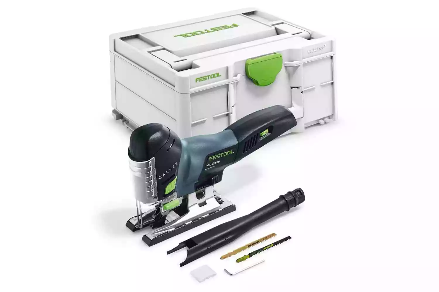 Festool CARVEX PSC 420 EB-Basic 18 V Li-Ion scie sauteuse sans fil corps dans systainer - 120 mm-image