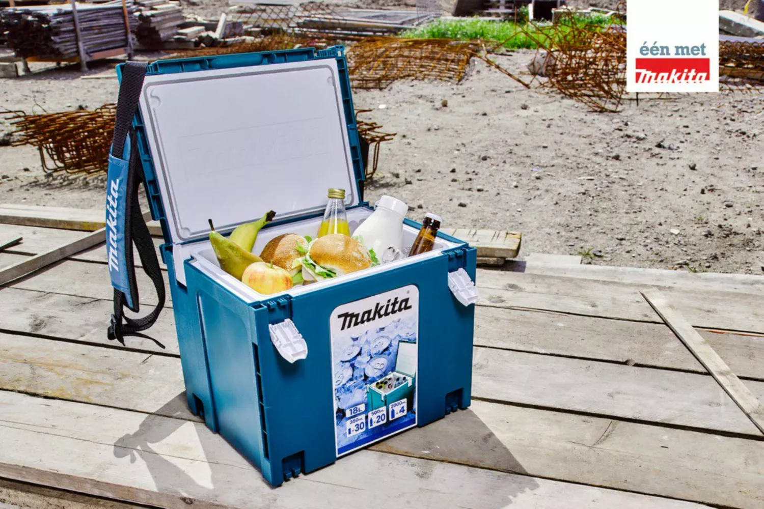 Makita 198253-4 CoolMbox 4 koelbox - 18 liter-image