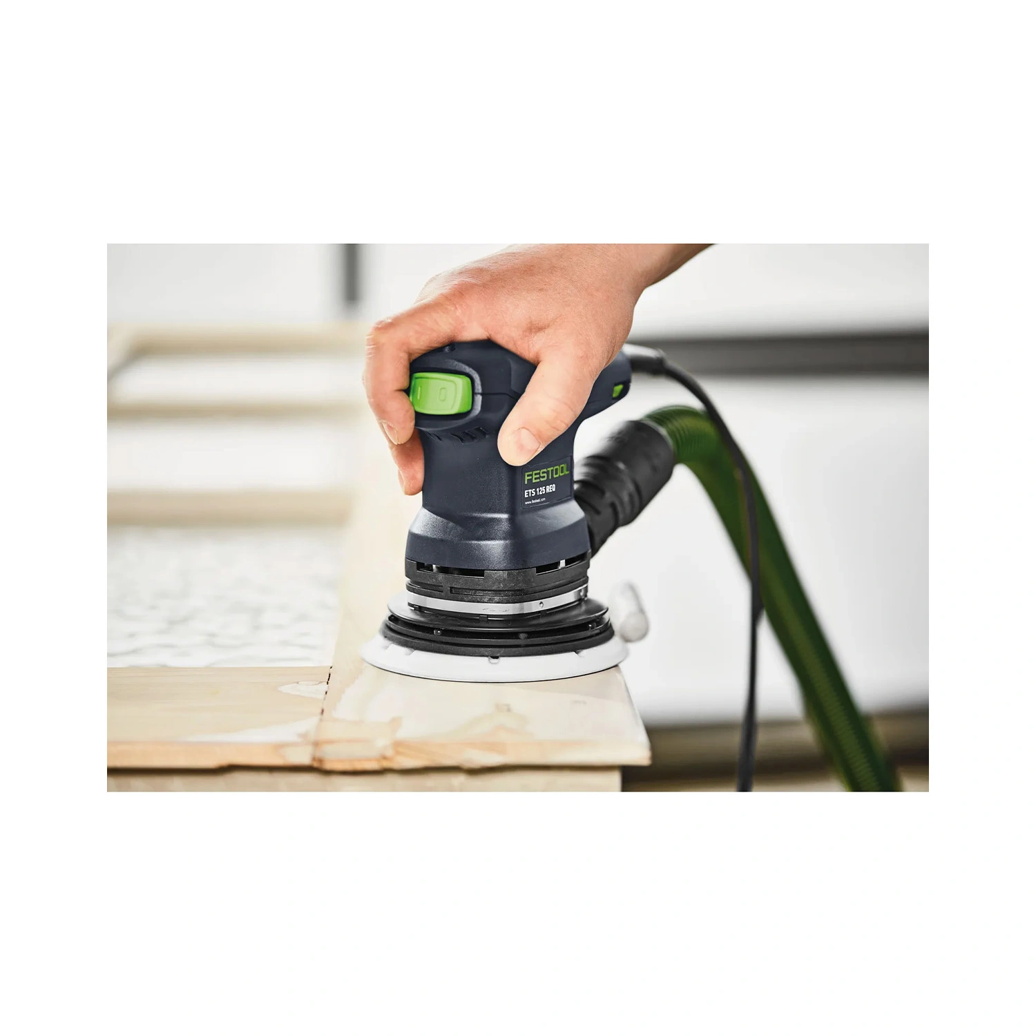 Festool ETS 125 REQ-Plus : ponceuse excentrique dans un Systainer - 250 W - 125 mm