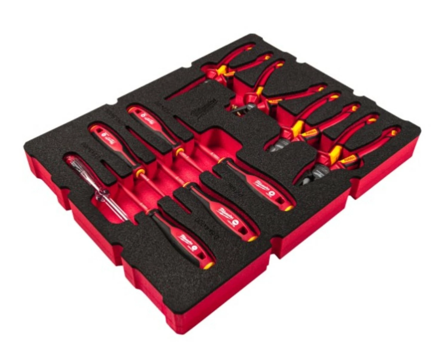Milwaukee 4932493637 PACKOUT™ in foam inlay - 10-delig - voor elektriciens-image
