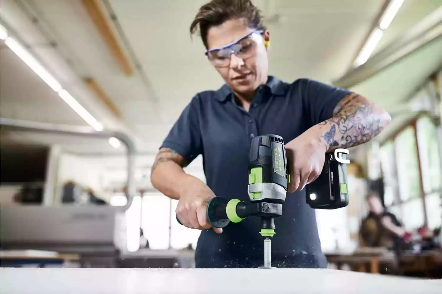 Festool TPC 18/4 5,0/4,0 I-Plus 18V Li-Ion accu klopboormachine set (1x 4,0Ah & 1x 5,0Ah) in systainer - 75Nm-image