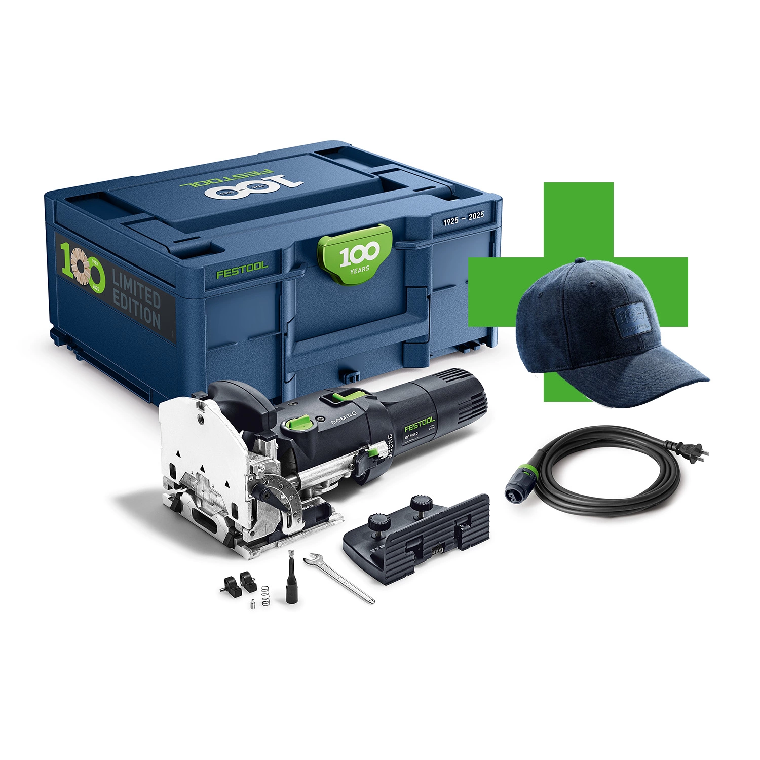 Festool DF 500 Q-Plus 100Y Limited Edition Domino Freesmachine-image