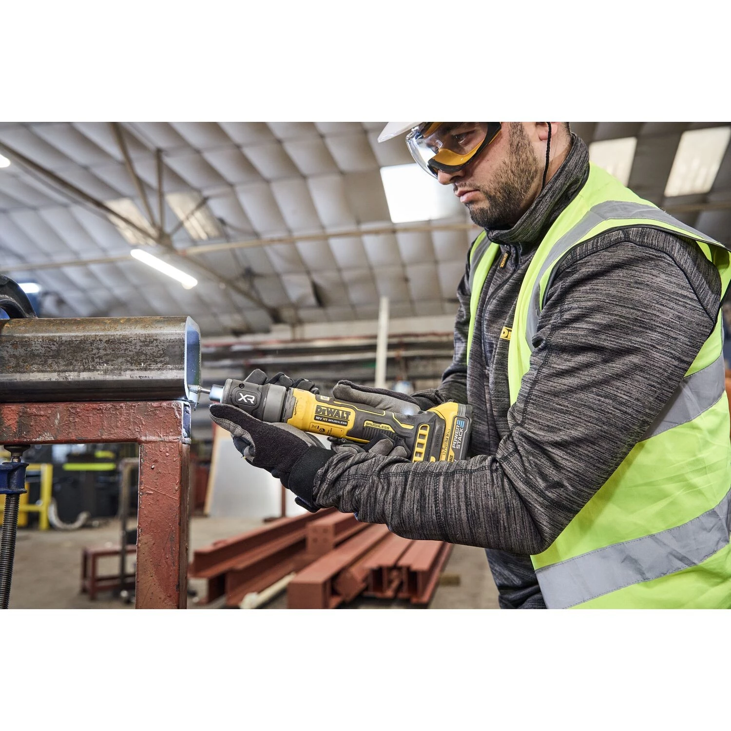 DeWALT DCG420N Corps de meuleuse d'angle compacte sans fil 18 V Li-ion-image