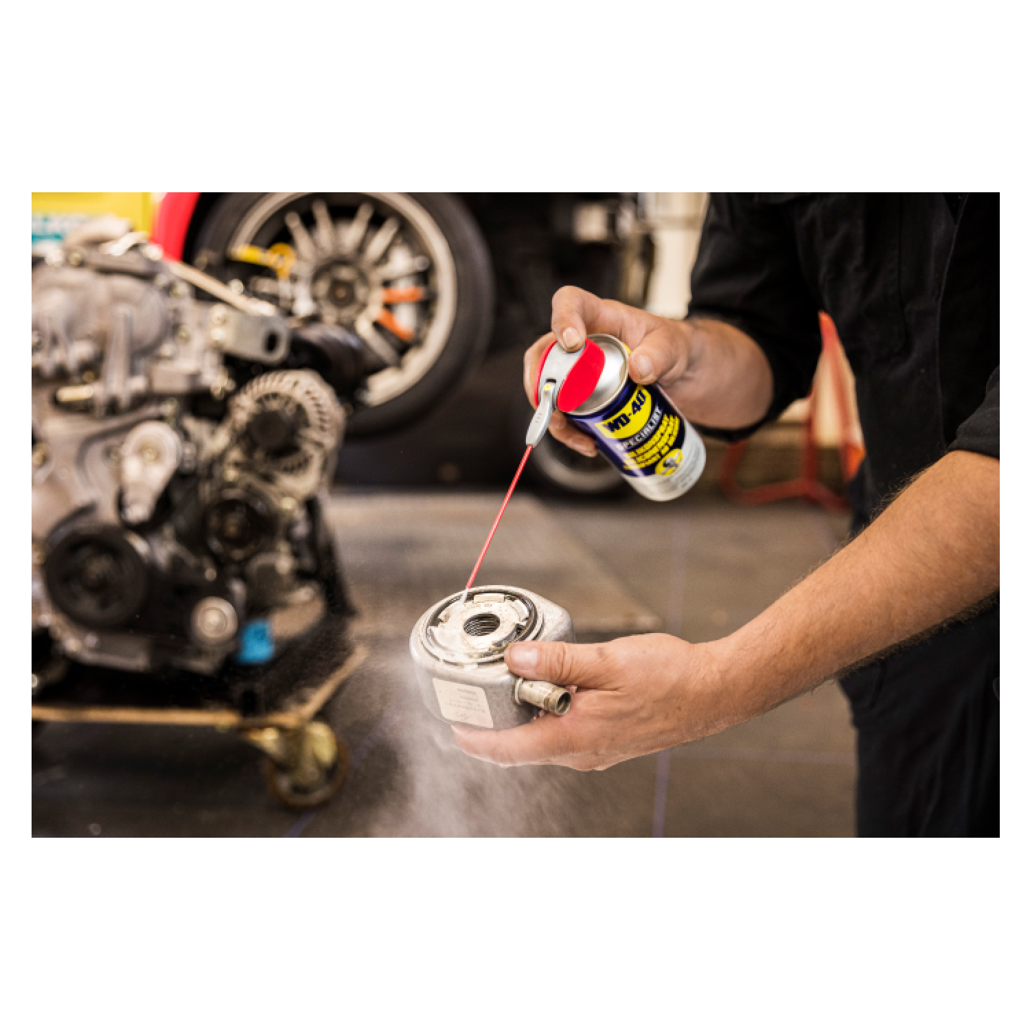 WD-40 31377 Specialist Siliconenspray met smart straw - 400 ml-image