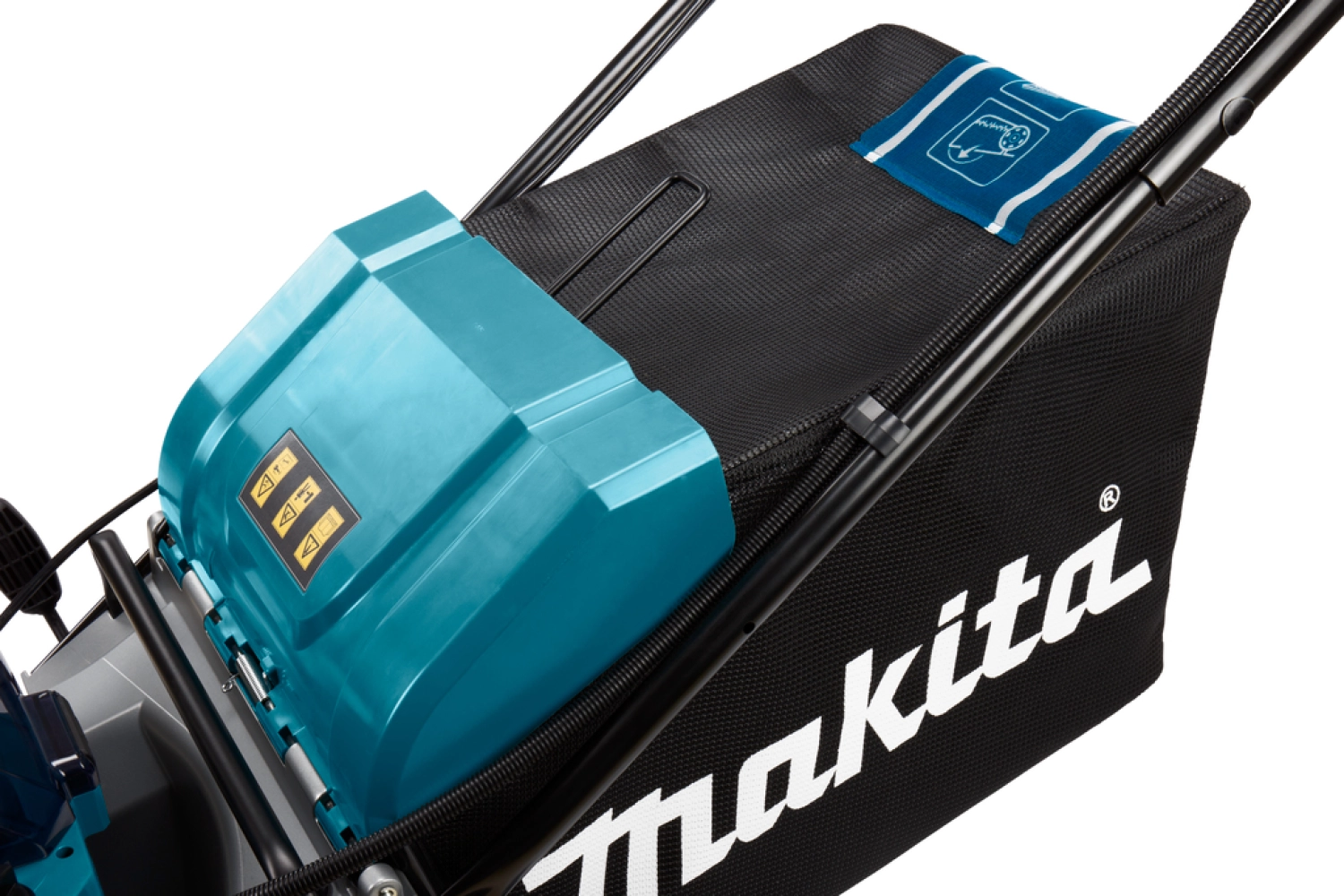 Makita DLM533Z 36V (2x 18V) Li-Ion corps de tondeuse à gazon sans fil - 53cm - autotractée - sans charbon-image