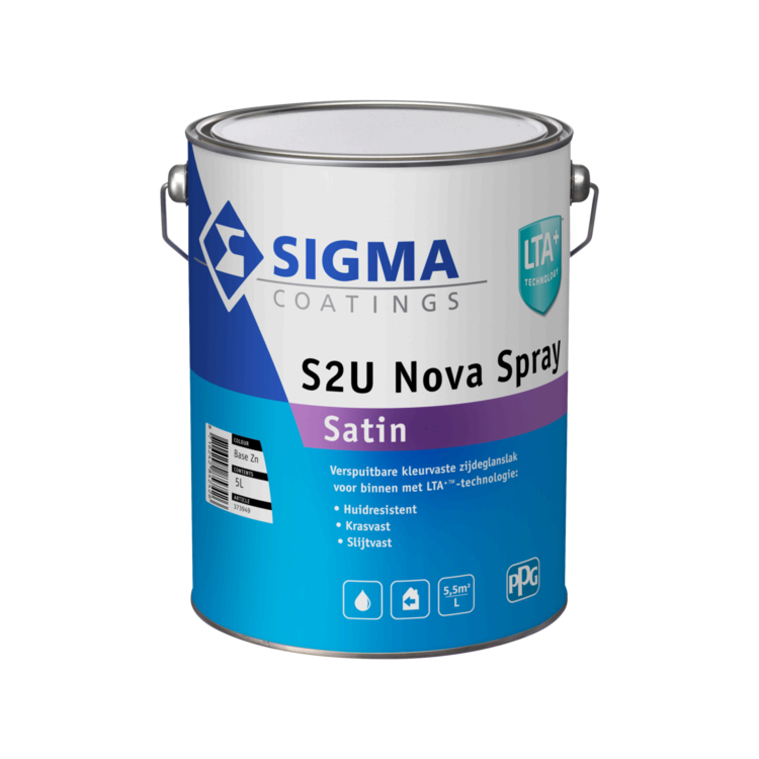 Sigma S2U Nova Spray Satin Base WN 5L-image