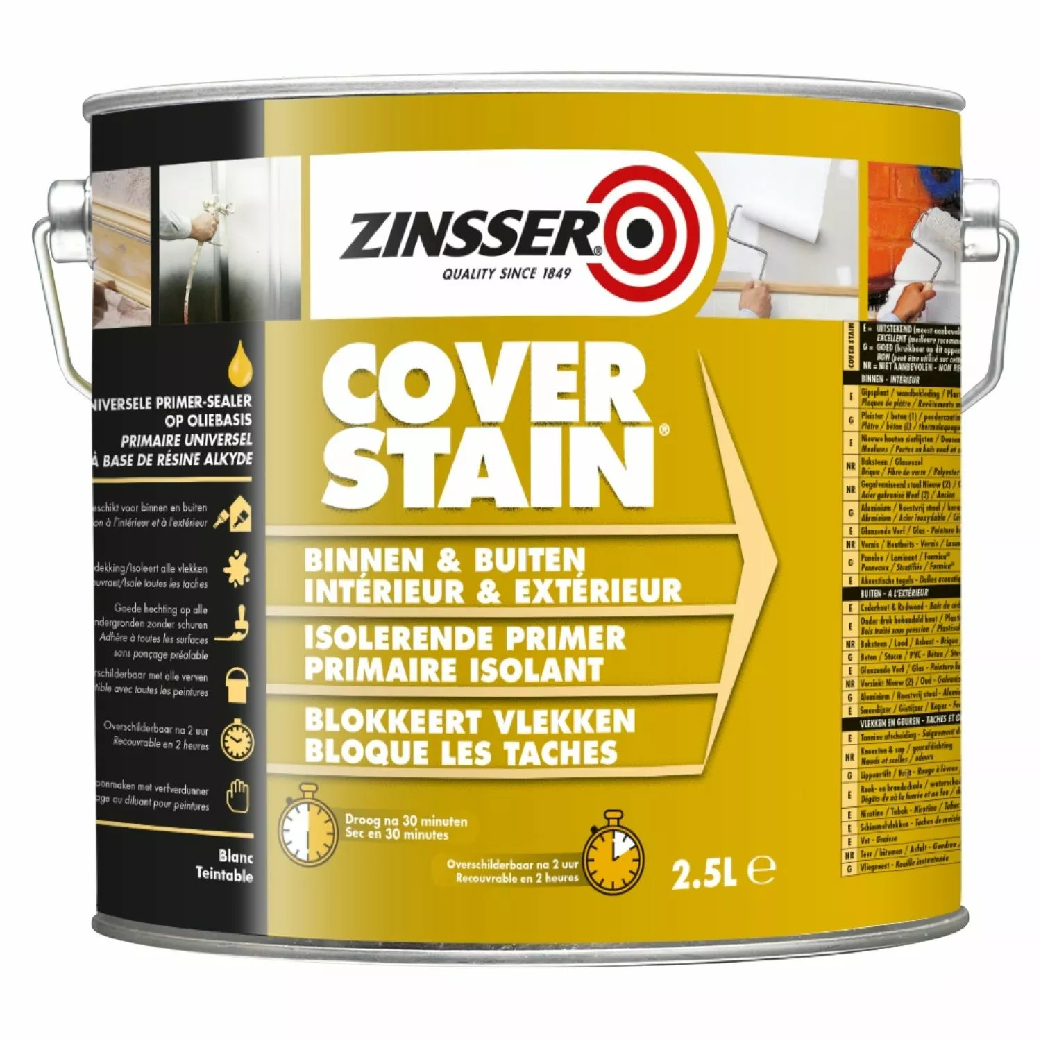 Zinsser 856.BE.2.5 Peinture murale-image