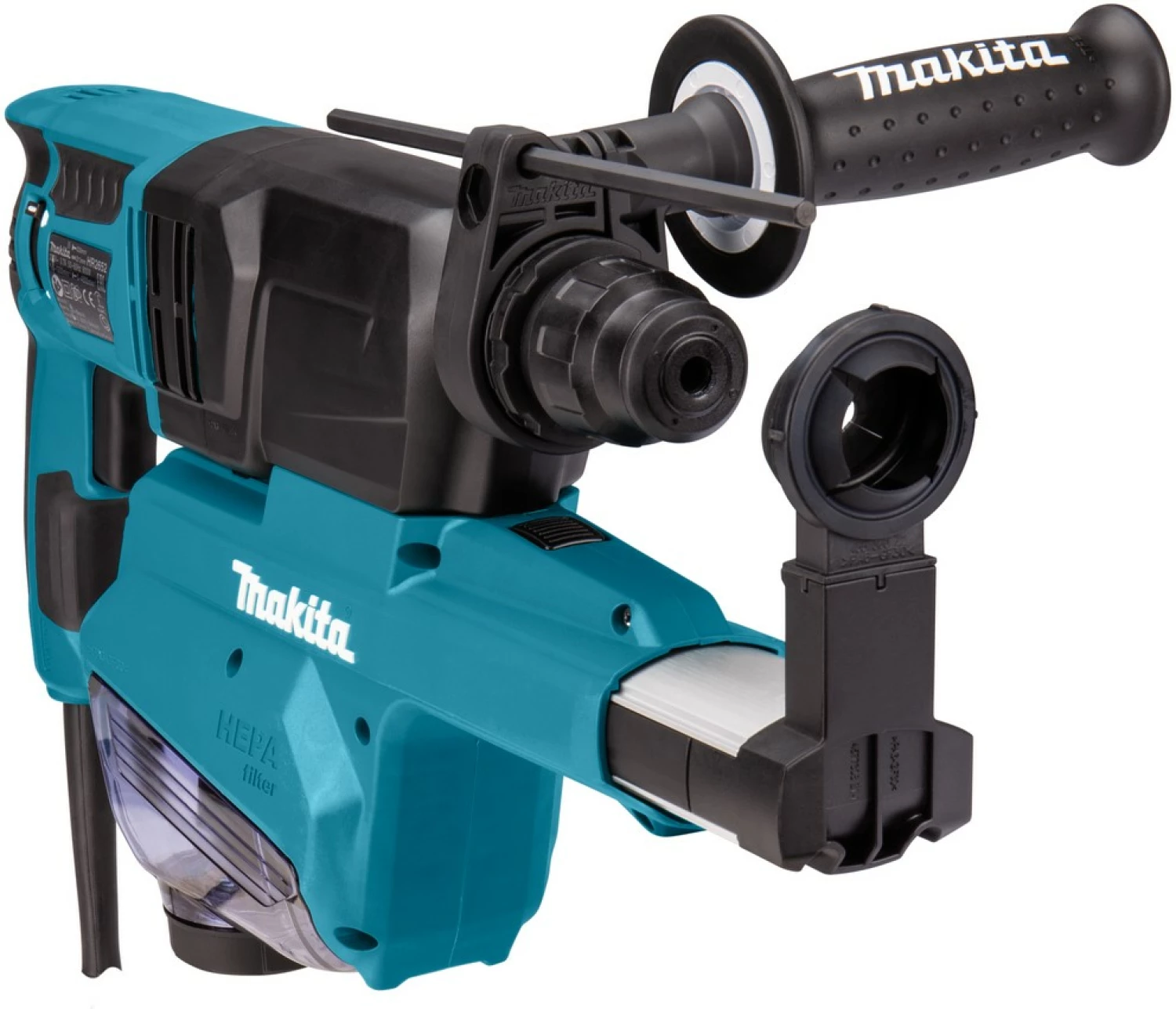 Makita HR2652J SDS-Plus Boorhamer incl. stofafzuiging in Mbox- 800W - 2,2J-image