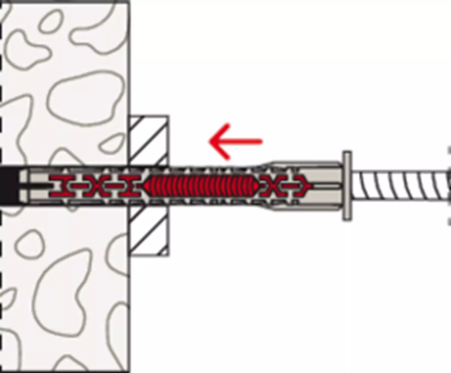 Fischer 562171 Constructieplug DuoXpand - zeskant kop - 10 x 160 FUS (50st)-image