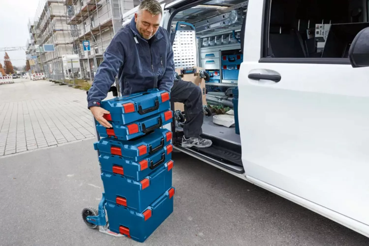Bosch 3 Toolkit 18V 3-delige accu combiset (2x 5.0Ah + lader) in L-boxx-image